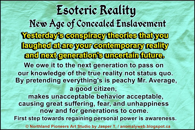 Esoteric Reality-New Age of Concealed Enslavement