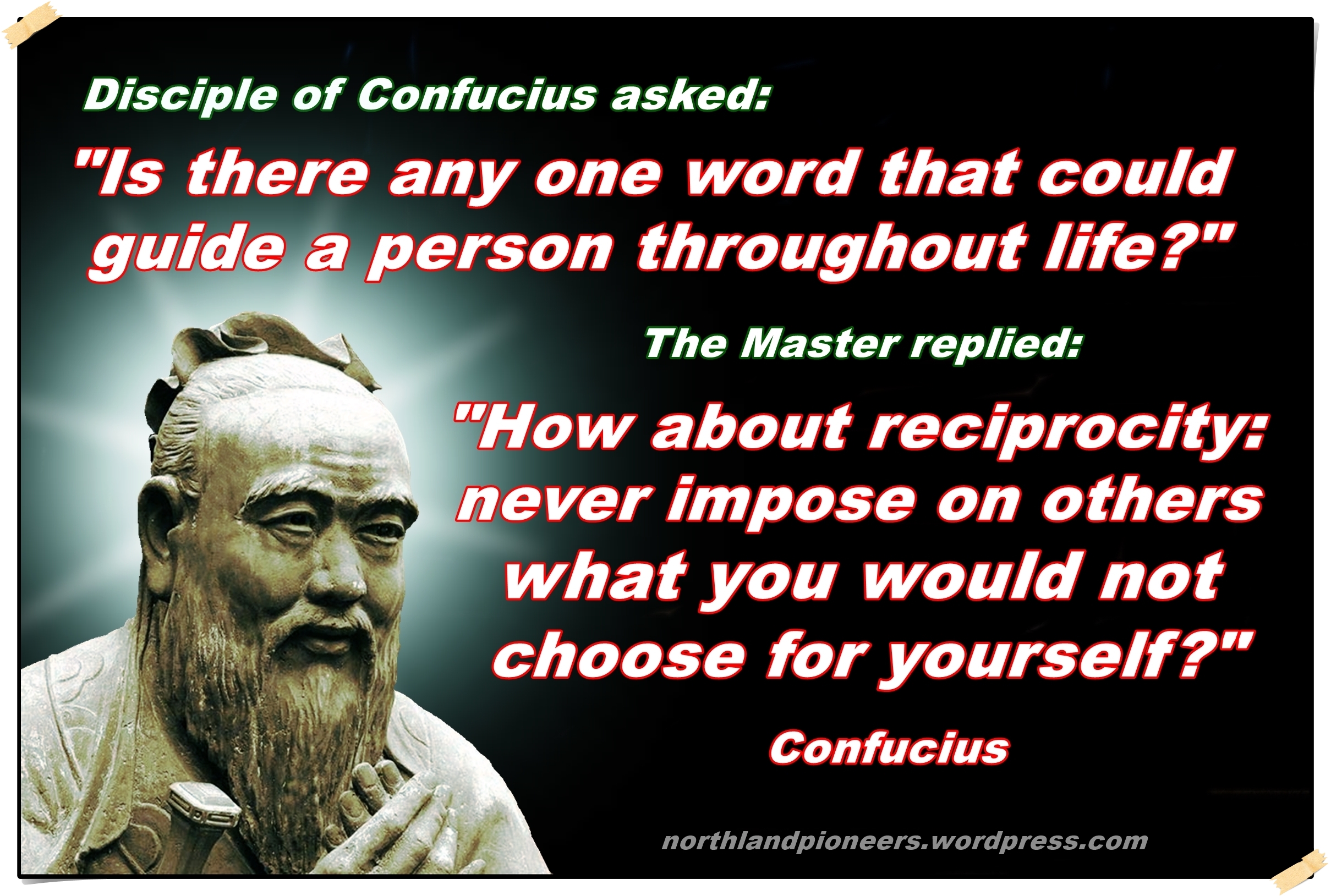 Confucius- Golden Rule